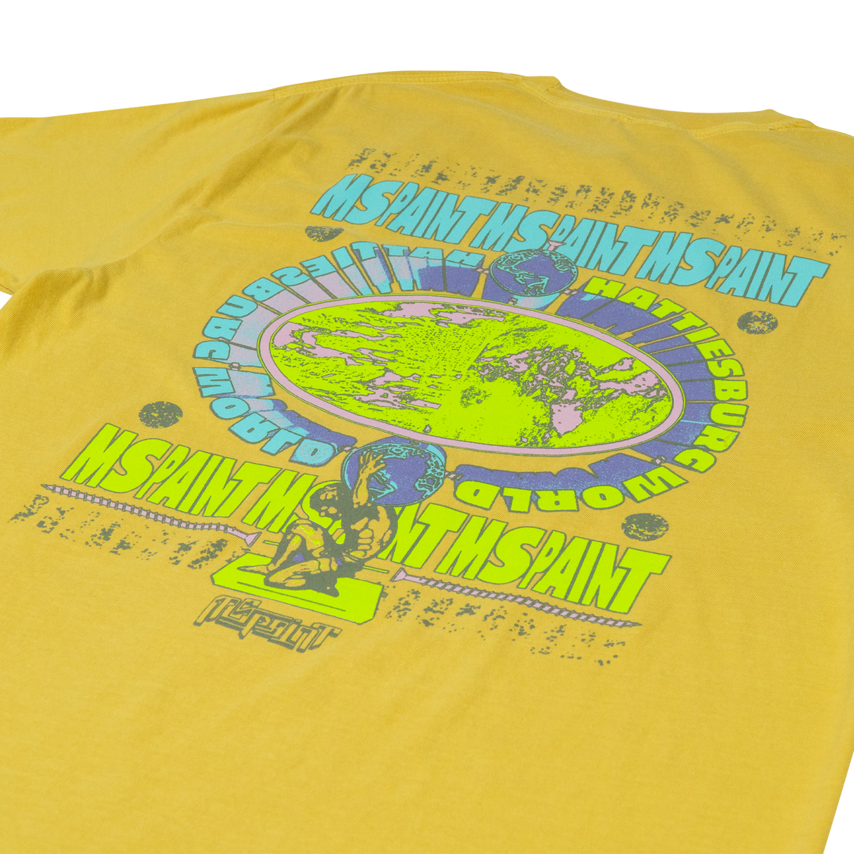 MSPAINT - Yellow Atlas T-Shirt