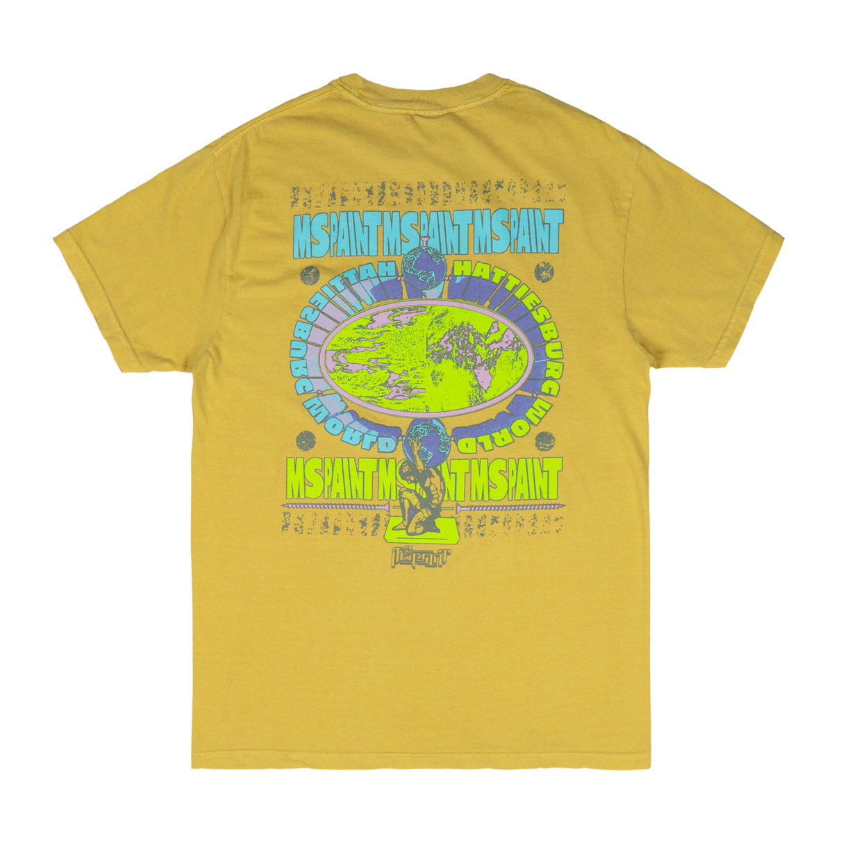 MSPAINT - Yellow Atlas T-Shirt