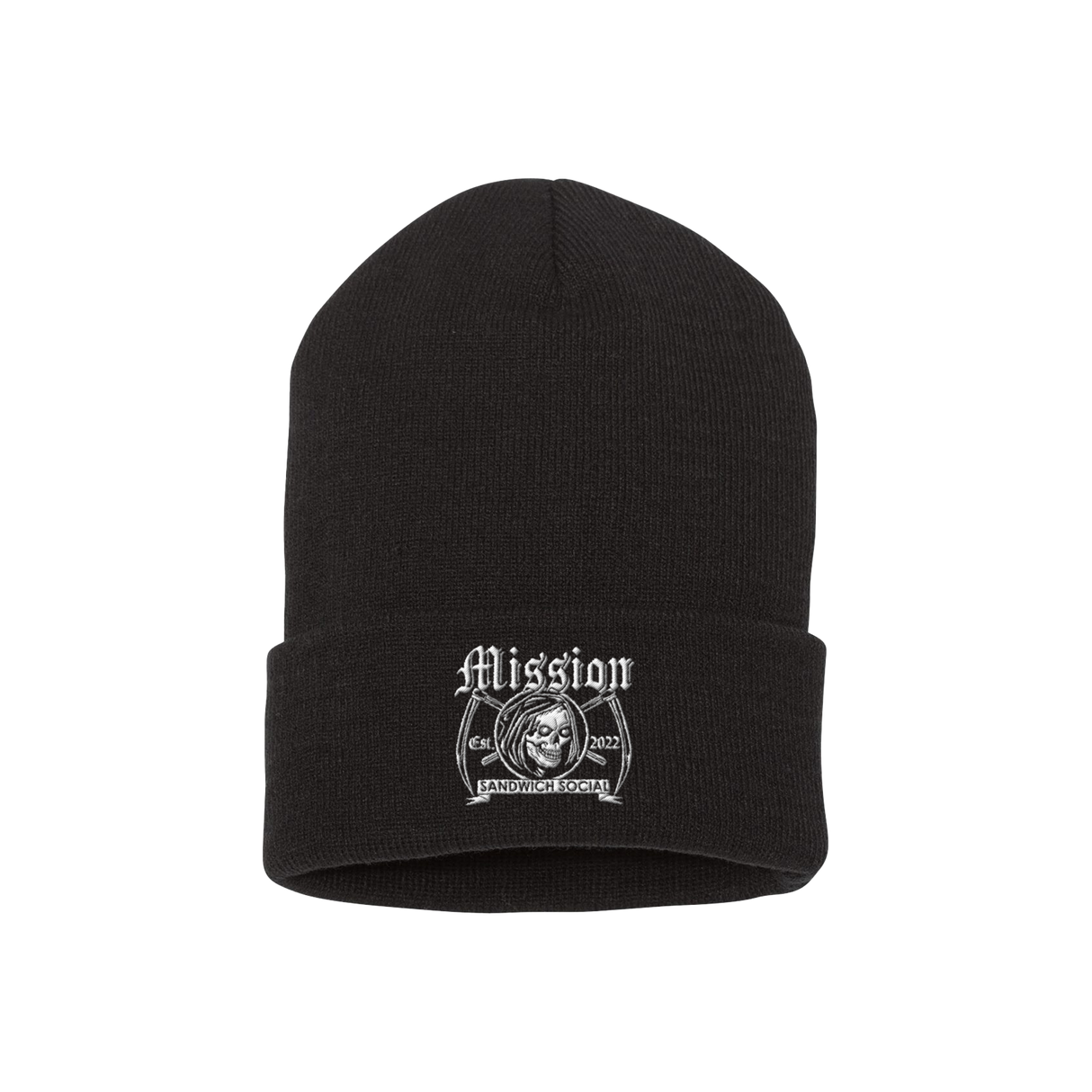 Mission Sandwich Social - Skeleton Beanie