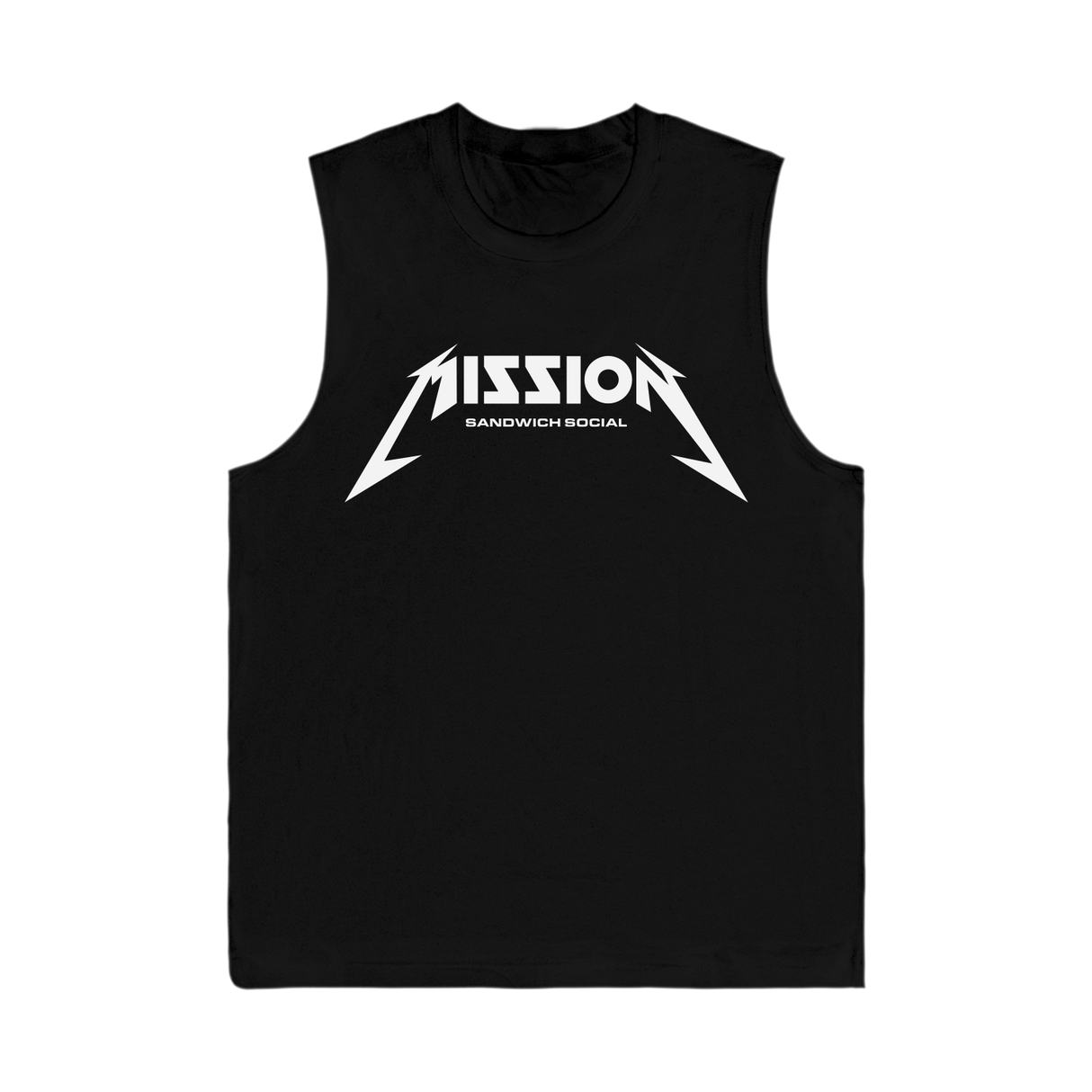 Mission Sandwich Social - Metal Sleeveless Shirt