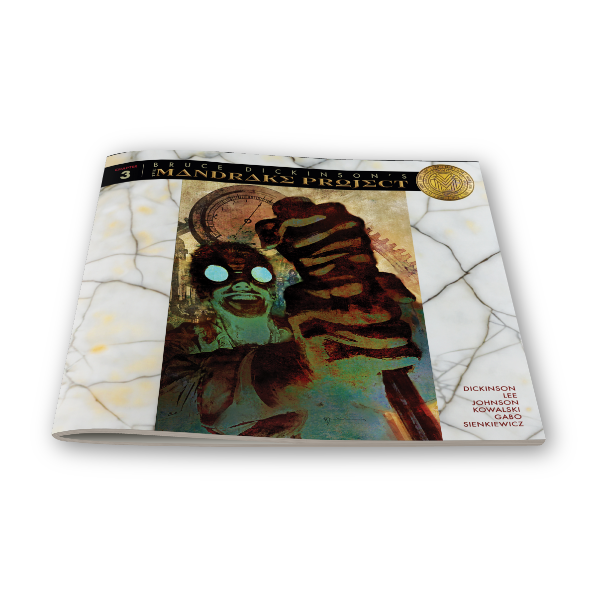 Bruce Dickinson's THE MANDRAKE PROJECT: Issue 3 - SIGNED Edition (666 Available)