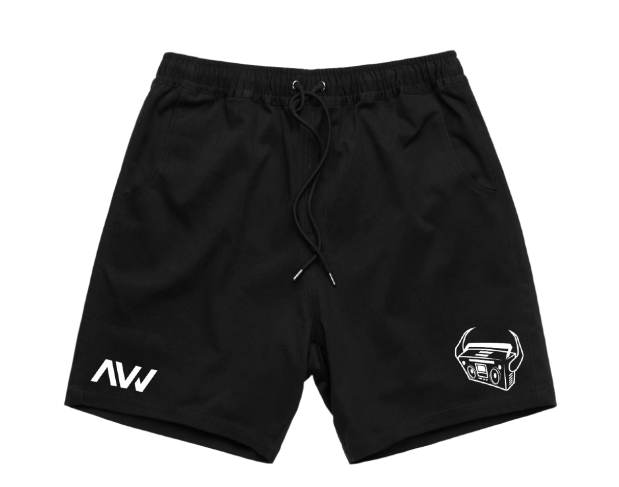 Alpha Wolf - Devil Boombox Shorts