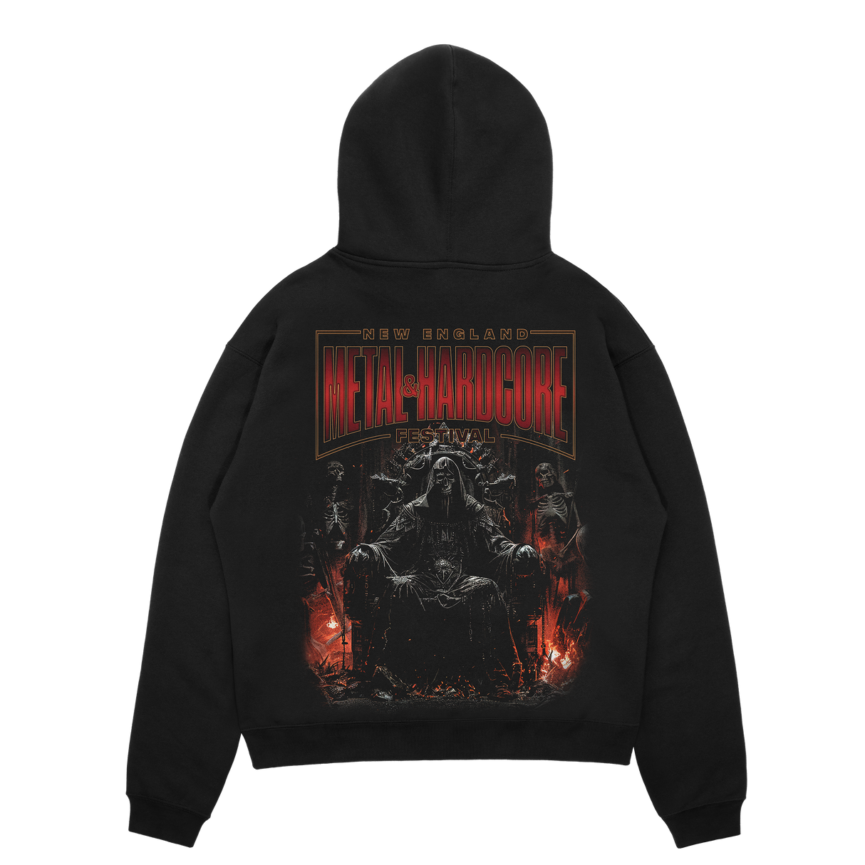 New England Metal and Hardcore Fest - Throne Hoodie