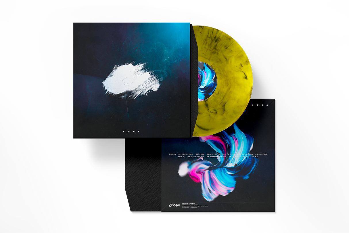 Novelists - CODA - Yellow Smoke & Black Vinyl