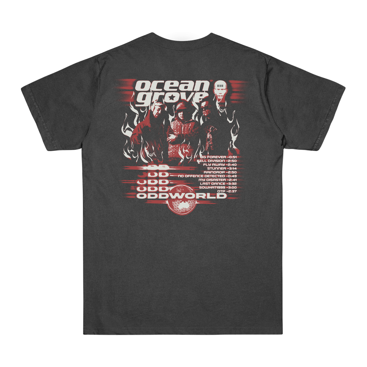 Ocean Grove - FLAME PROMO FADED TEE