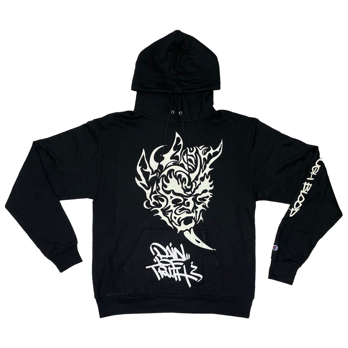 Pain of Truth - Graffiti Black Hoodie