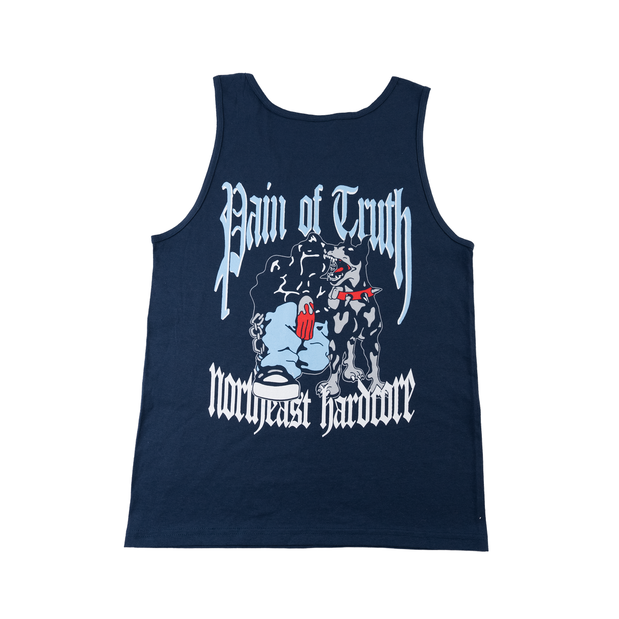 Pain Of Truth - Northeast HC Navy Blue Tank Top