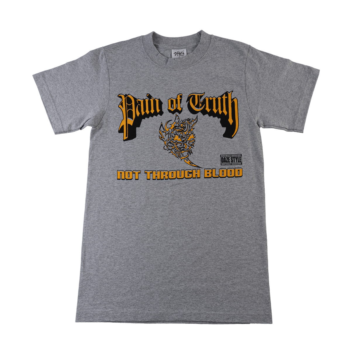 Pain Of Truth - Not Through Blood Grey T-Shirt