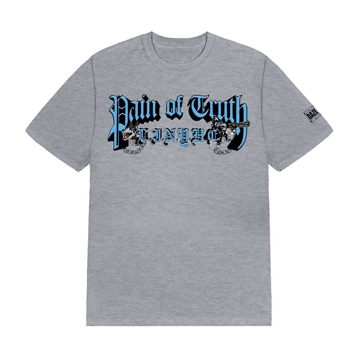 Pain of Truth - Heather Big Dogs Tee