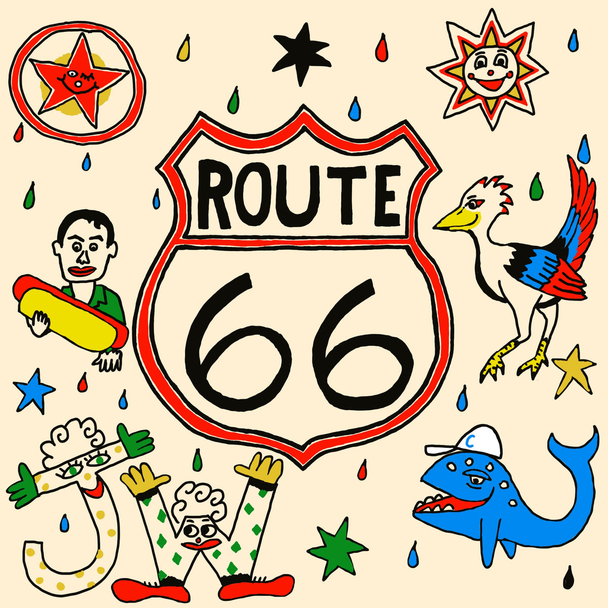 JW Francis - Route 66 Vinyl