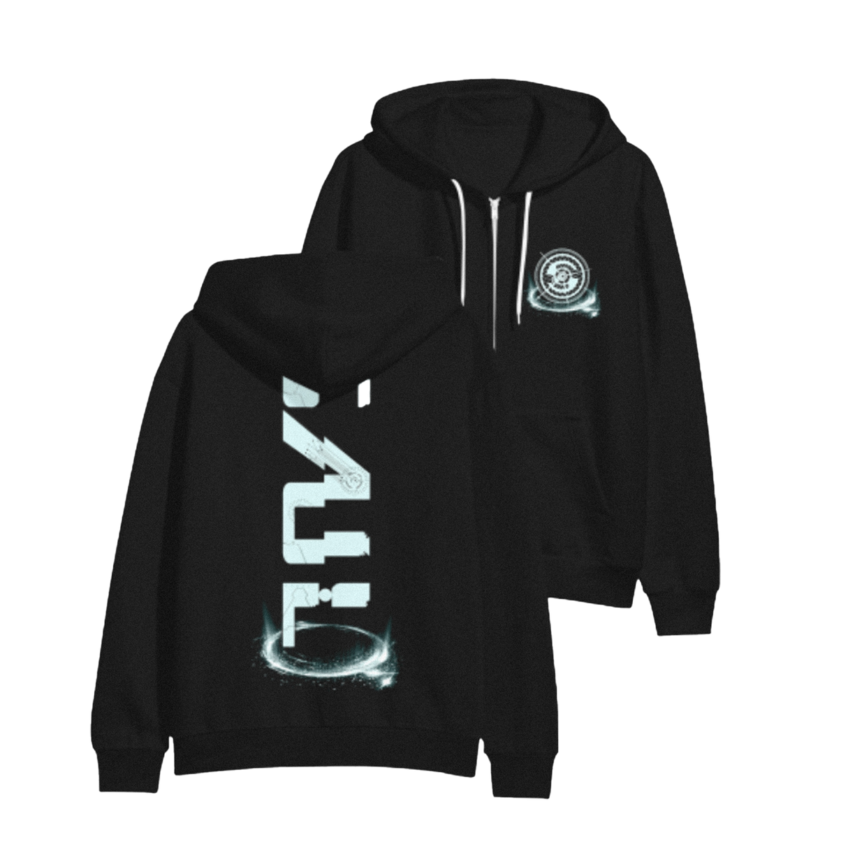 SAUL - Cosmic Ray Zip-Up Hoodie