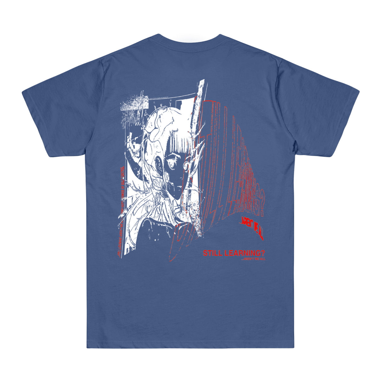 Static Dress - Still Learning Blue Tee