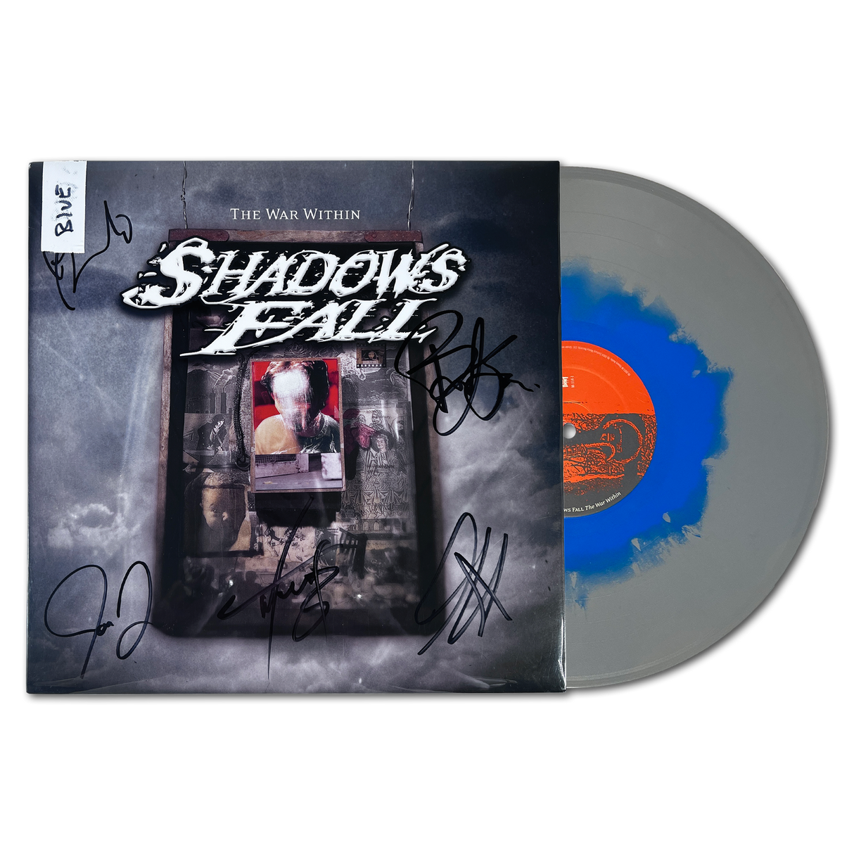 Shadows Fall "The War Within" LP - Blue Inside Silver Vinyl (Signed)