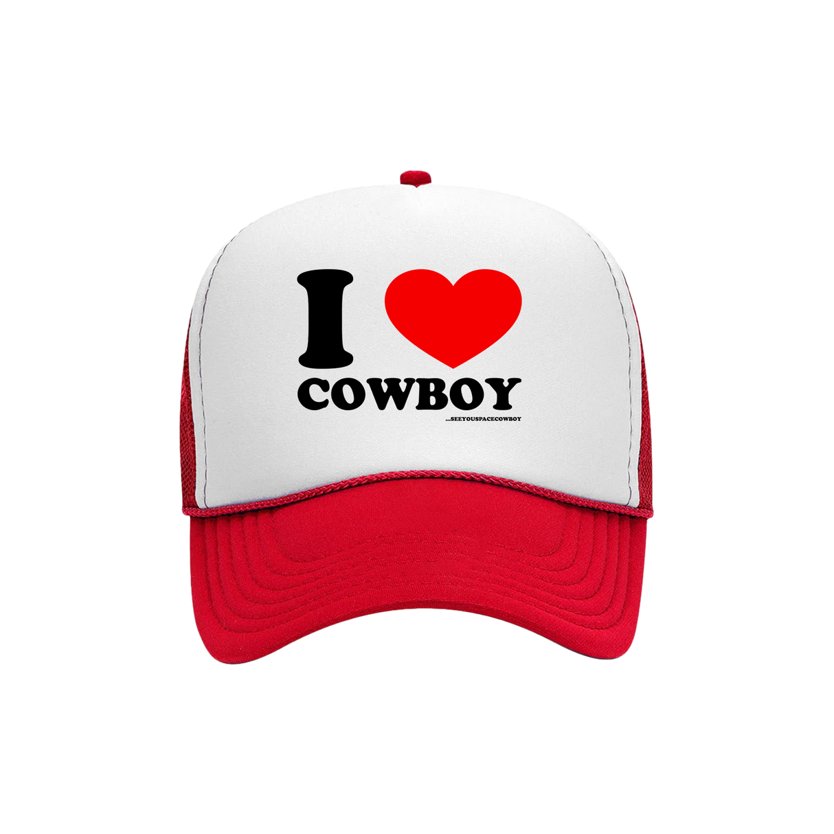 SeeYouSpaceCowboy - Heart Trucker Hat