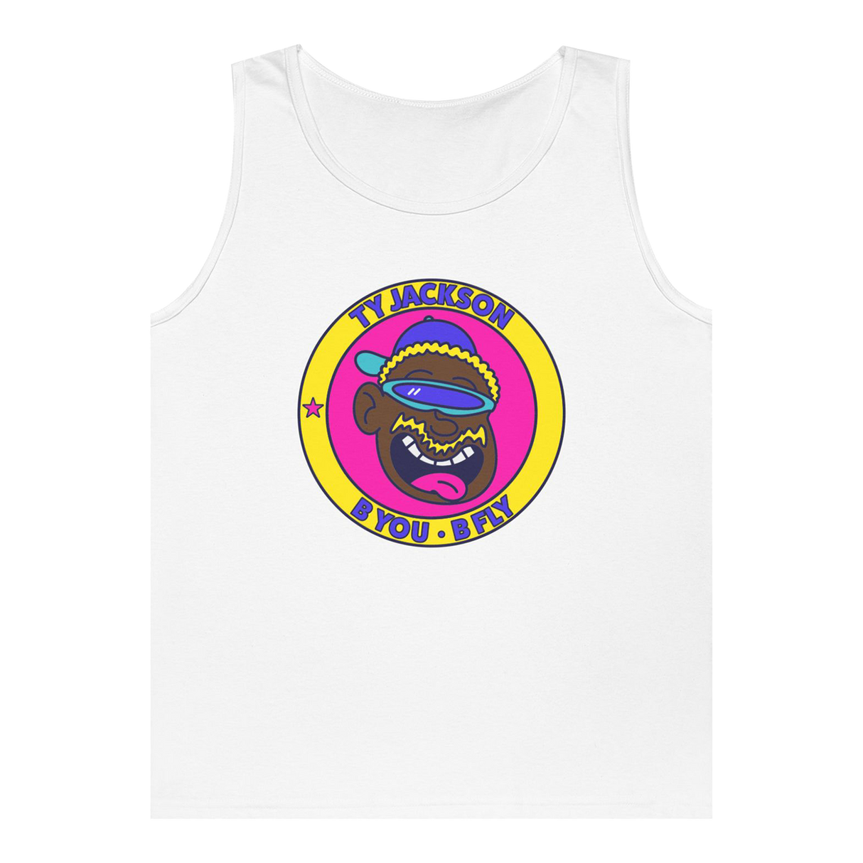 Ty Jackson - B You B Fly White Tank