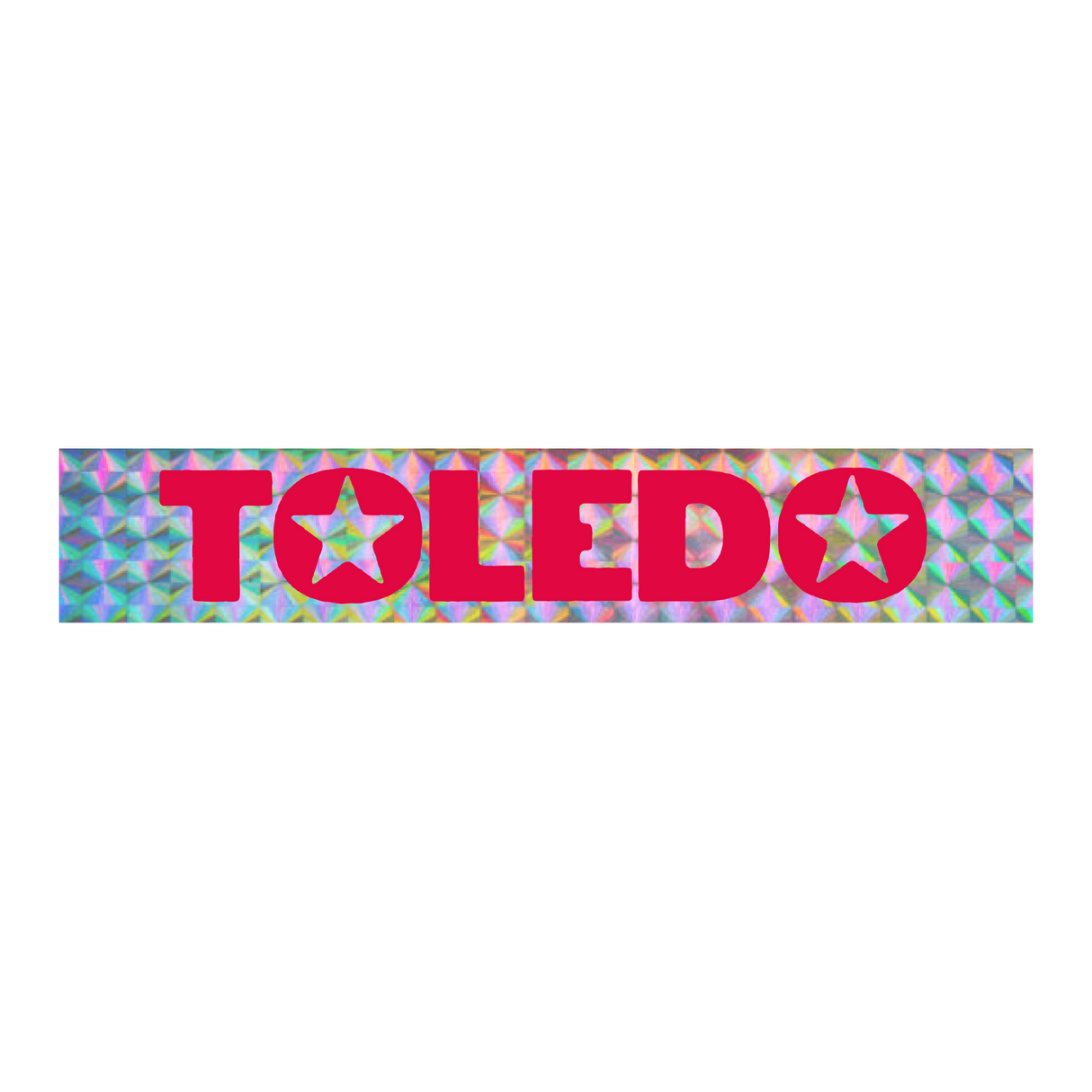 Toledo - Holographic Sticker