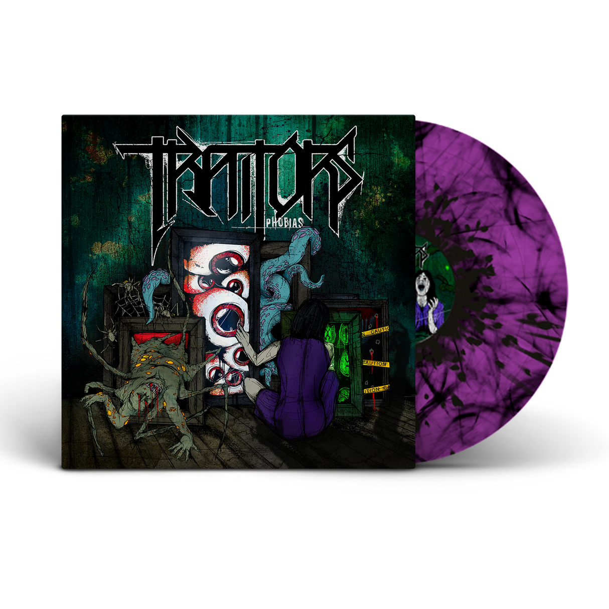 Phobias LP - Purple & Black Haze