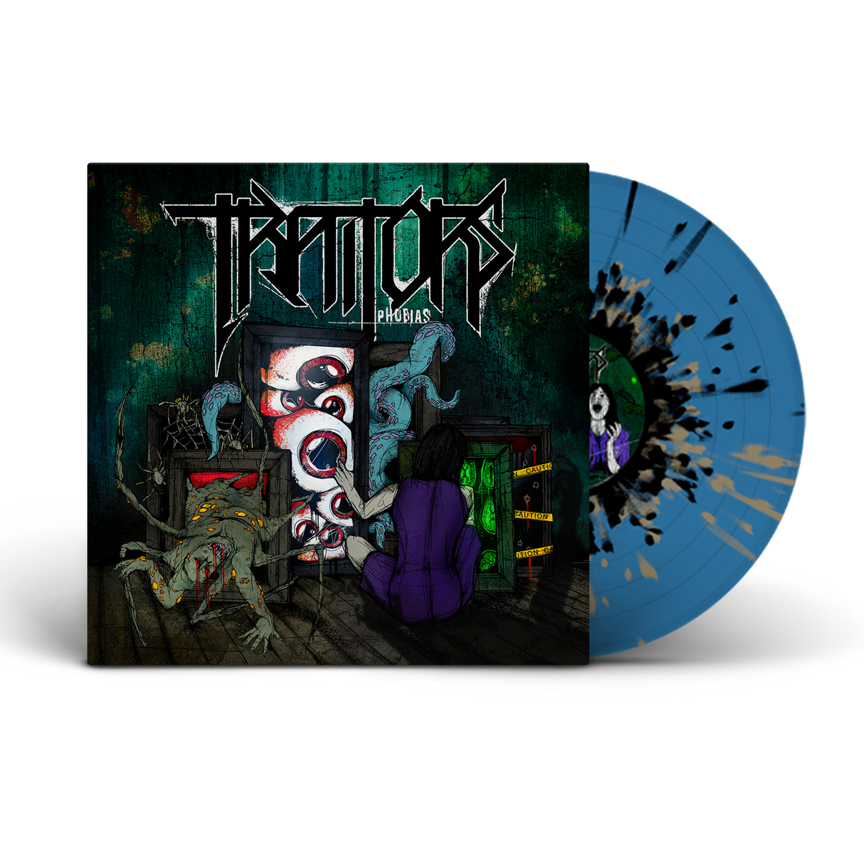 Phobias LP - Blue Splatter *Limited to 500*