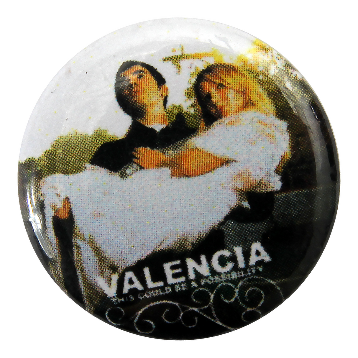 Valencia - Girl Boy Pin