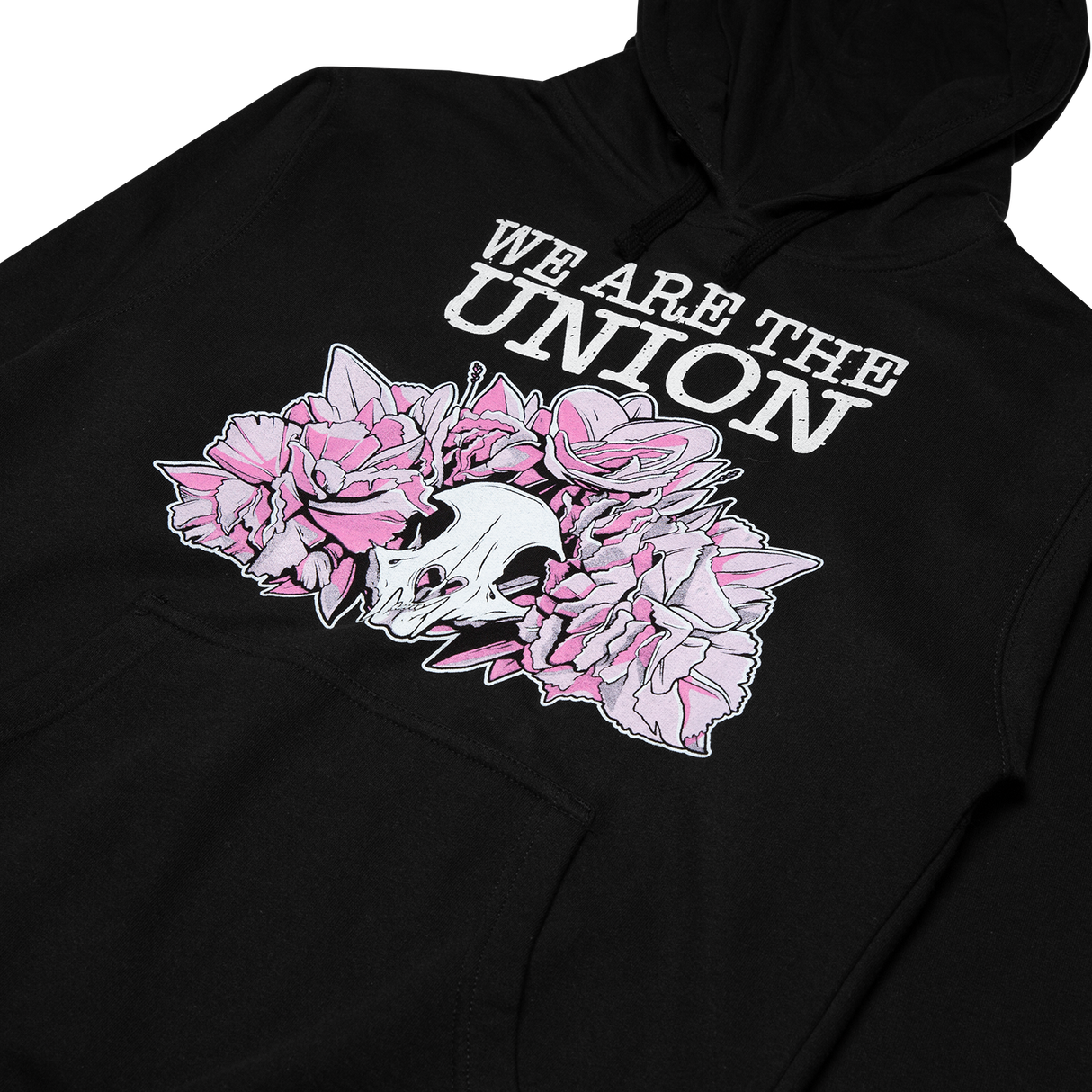 We Are The Union - Rose Skull Hoodie