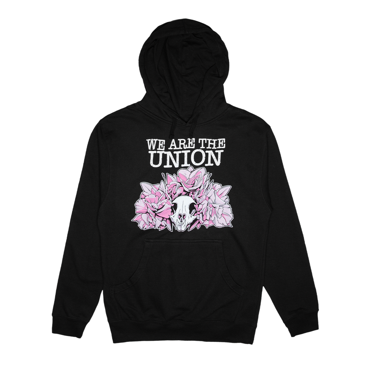 We Are The Union - Rose Skull Hoodie