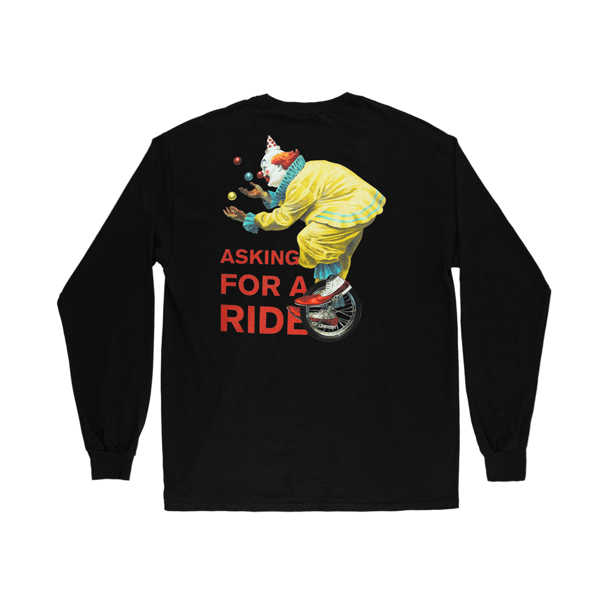 White Reaper - Asking For a Ride Clown Long Sleeve