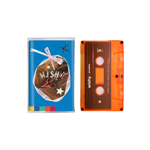 Wishy - Paradise on Planet Popstar Orange Cassette