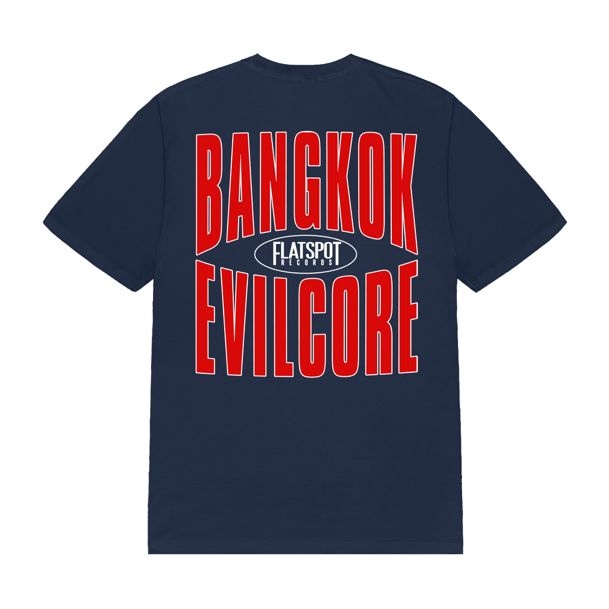 Whispers - Bangkok Evilcore Tee - Navy
