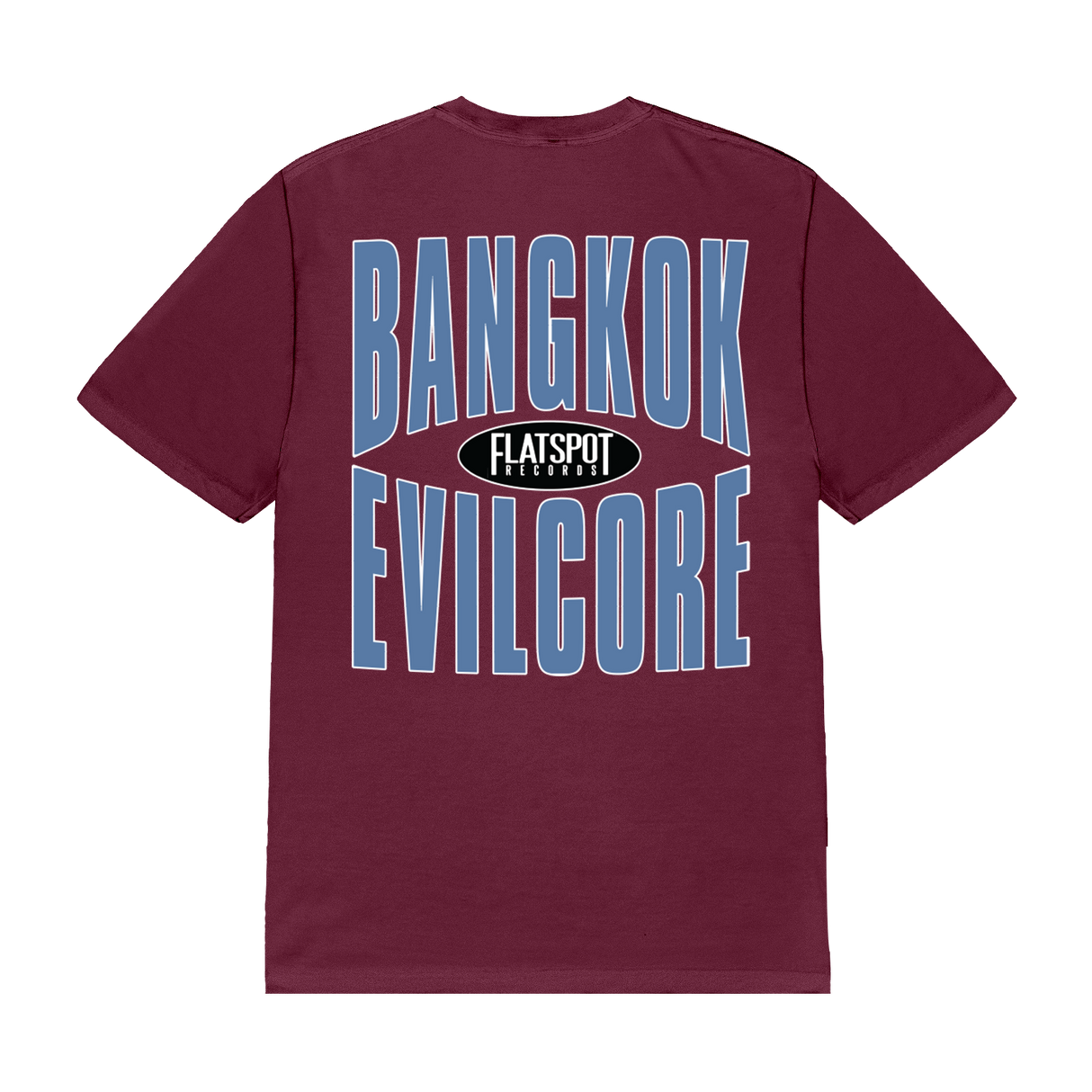 Whispers - Bangkok Evilcore Tee - Maroon