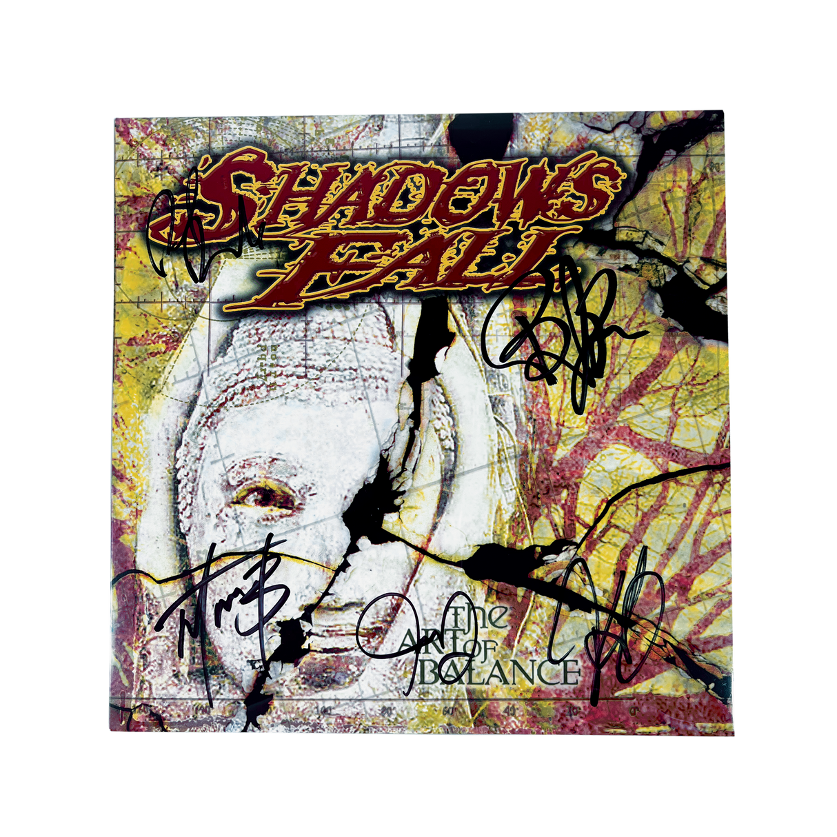 Shadows Fall "The Art Of Balance" LP - Green Vinyl (Signed)