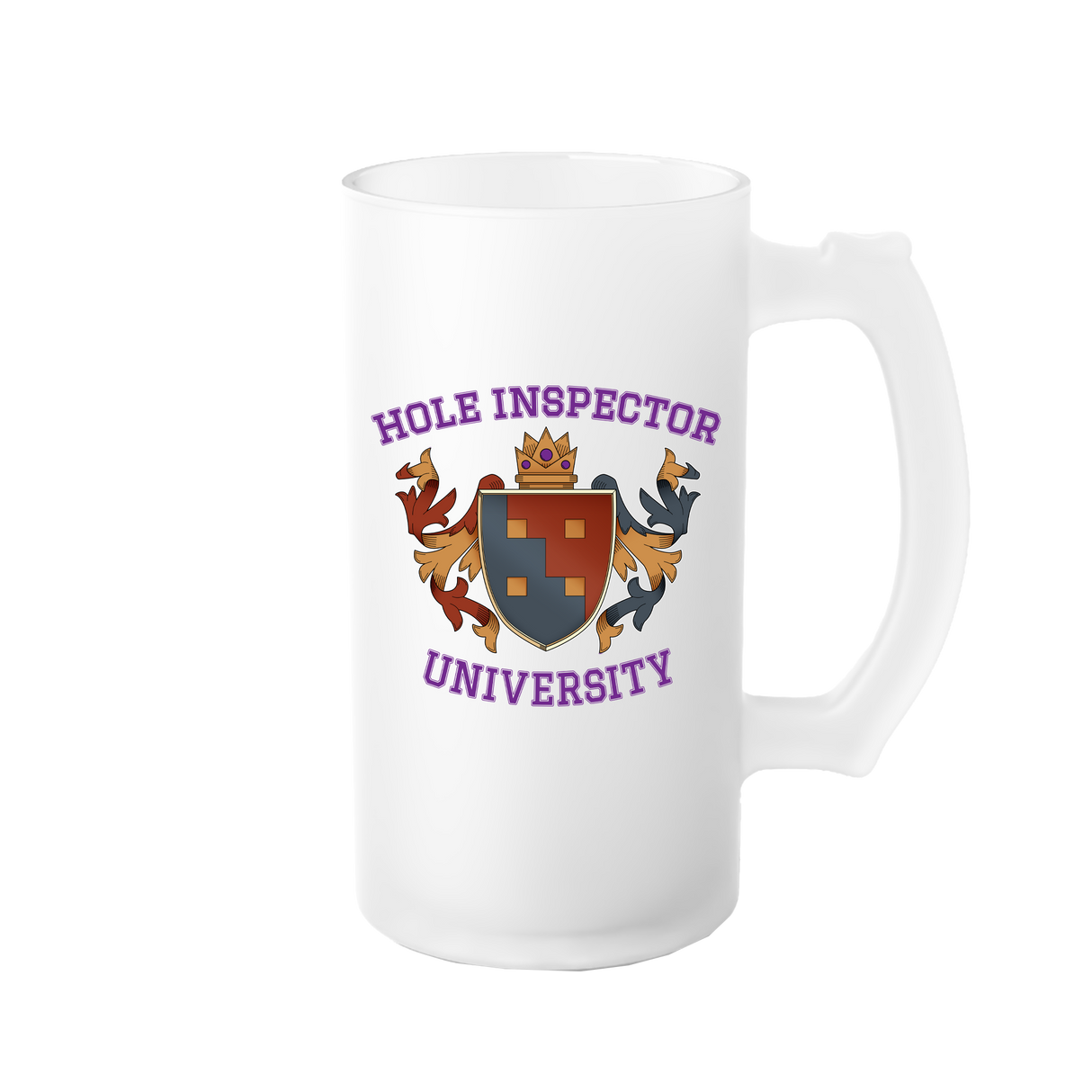 BeardPrincess - HIU Frosted Glass Beer Mug