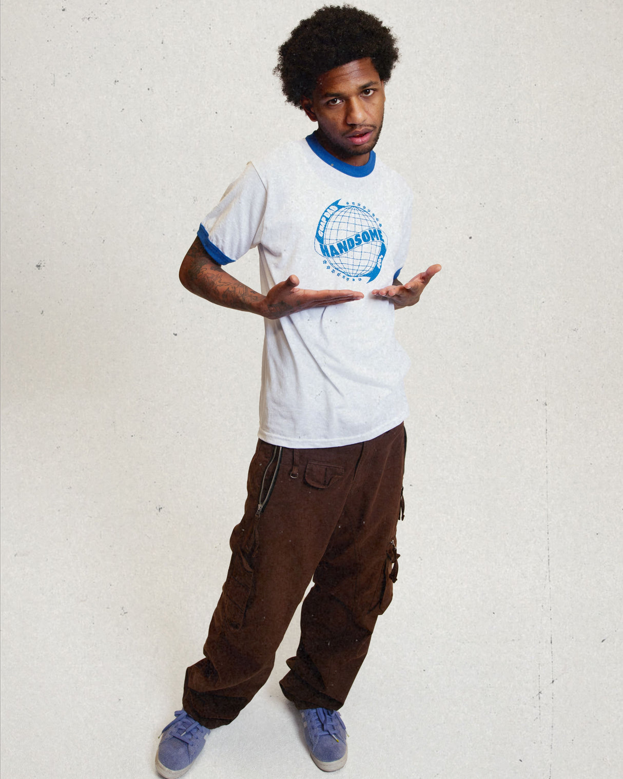 GUAPDAD4000 - Handsome Ringer Tee