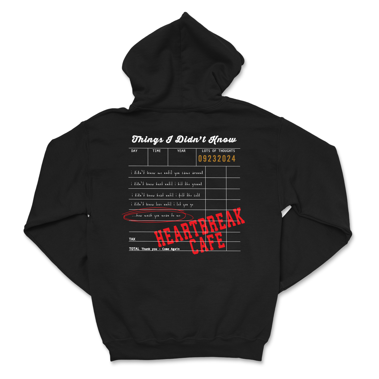 Dalton Mauldin - Heartbreak Cafe Hoodie
