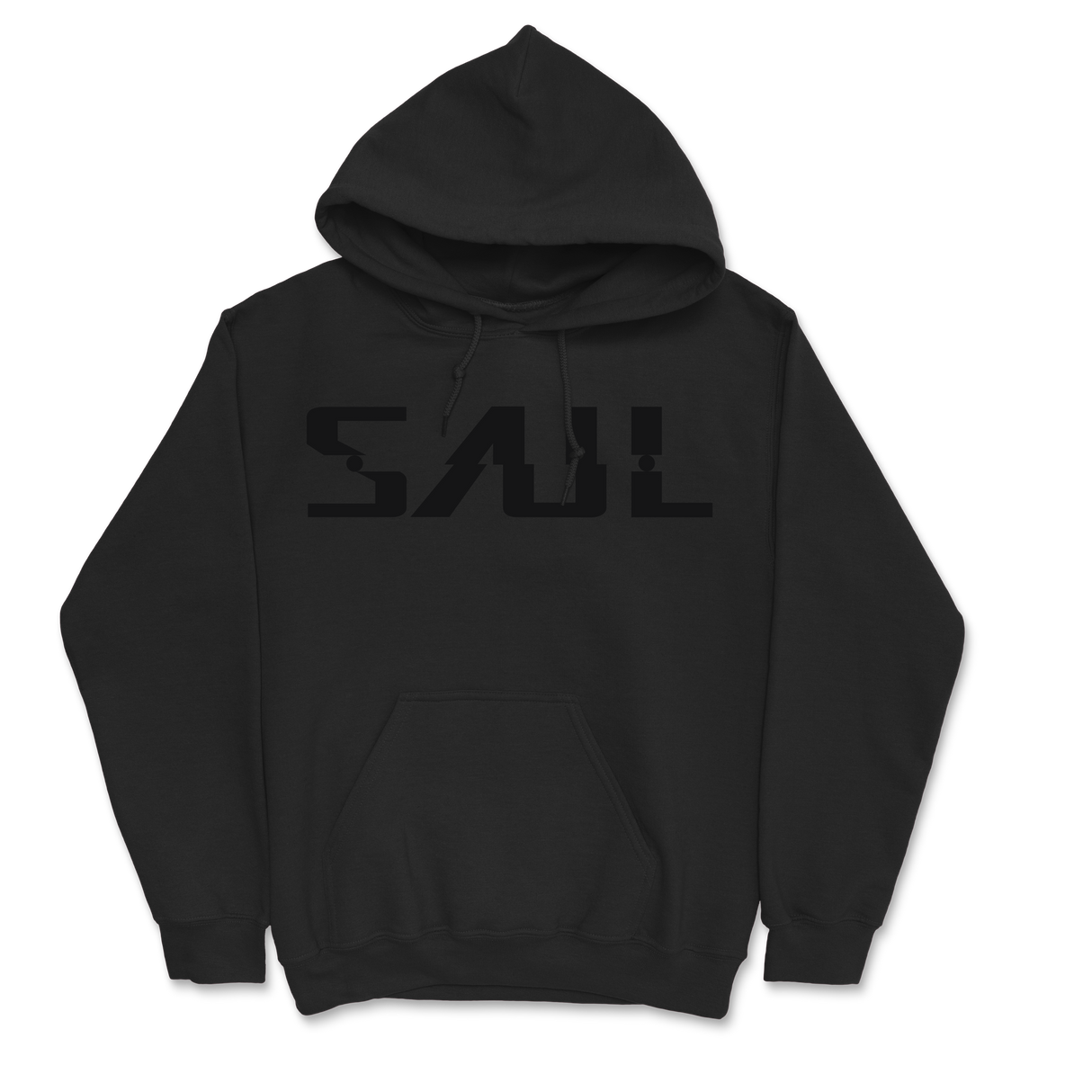 SAUL - Black on Black Hoodie