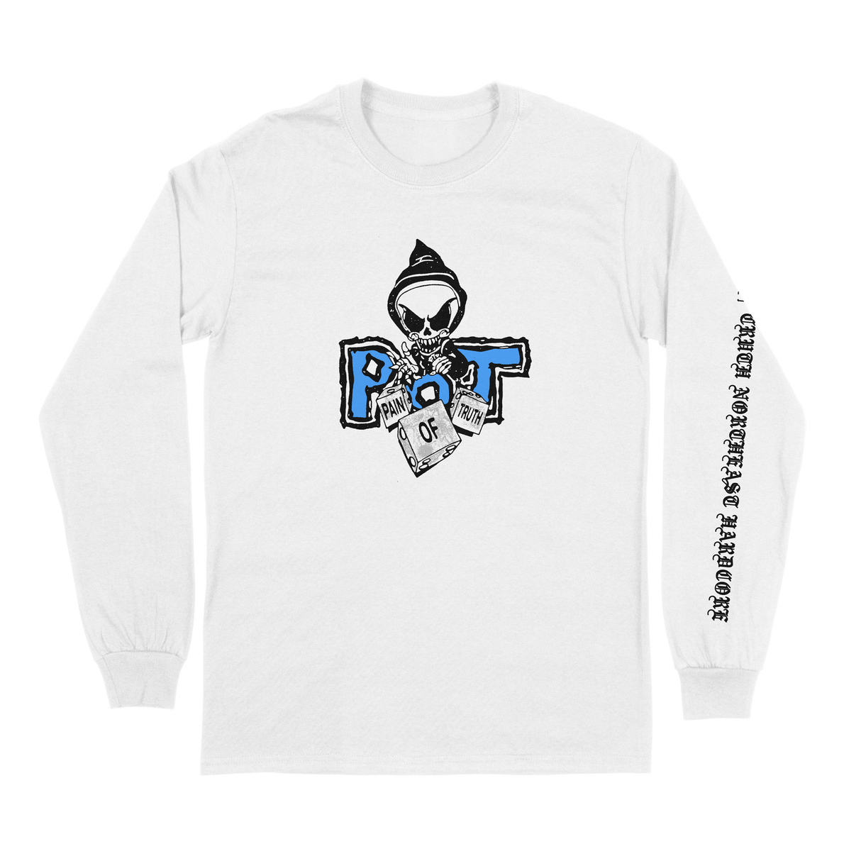 Pain Of Truth - Blind White Long Sleeve