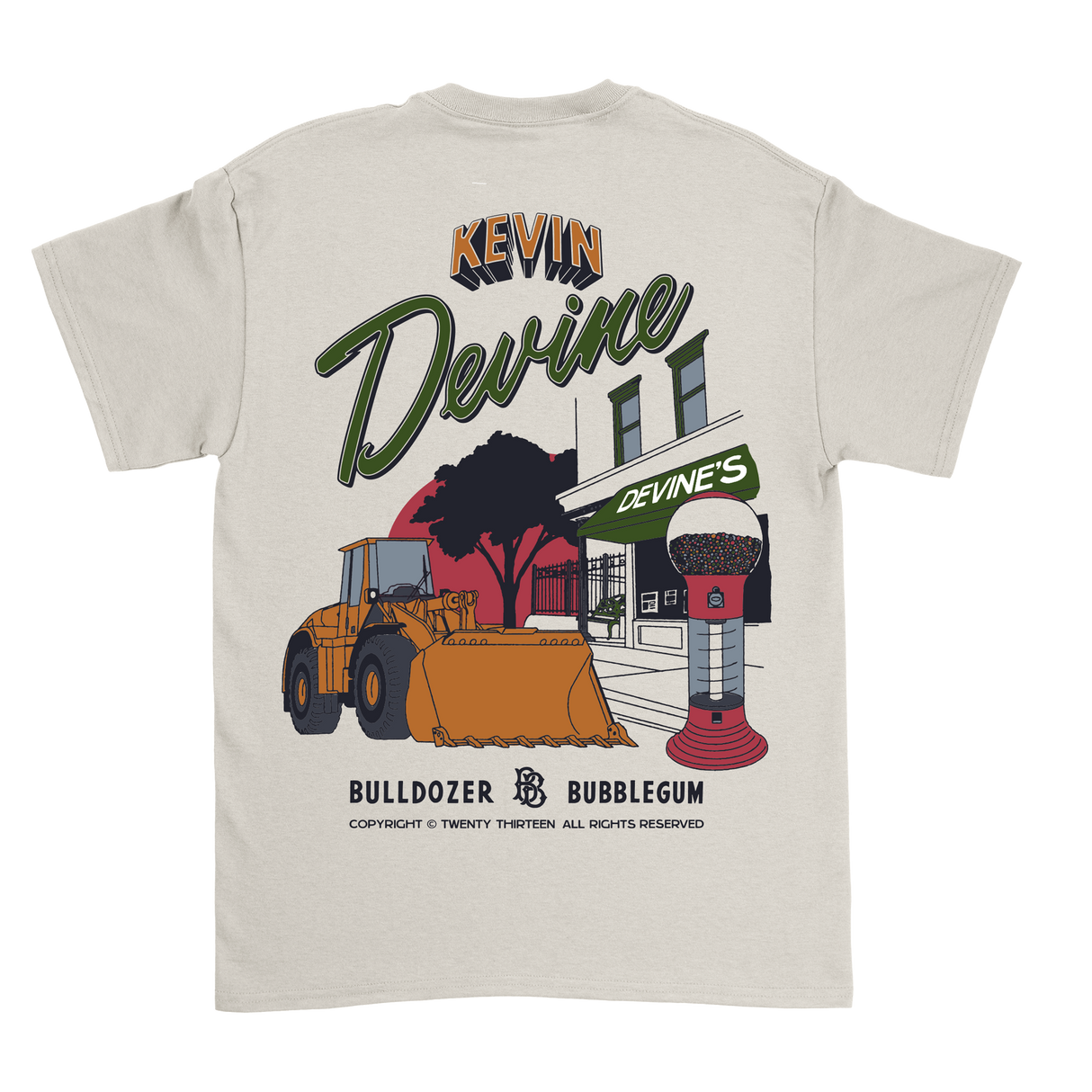 Kevin Devine - Bubbledozer T-Shirt