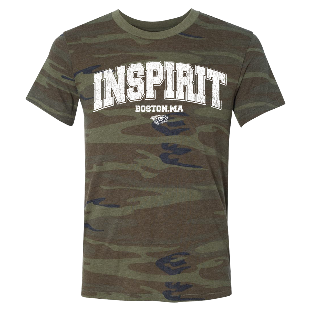 Inspirit - Camo Collegiate Tee