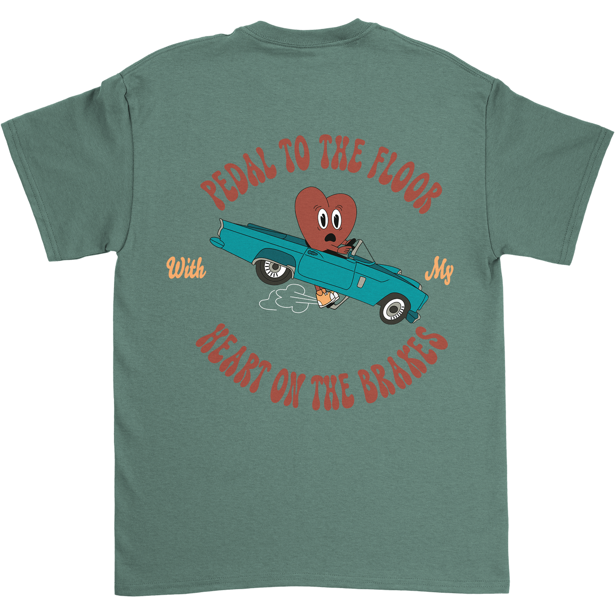 Dalton Mauldin - Circular Pedal to the Floor T-Shirt