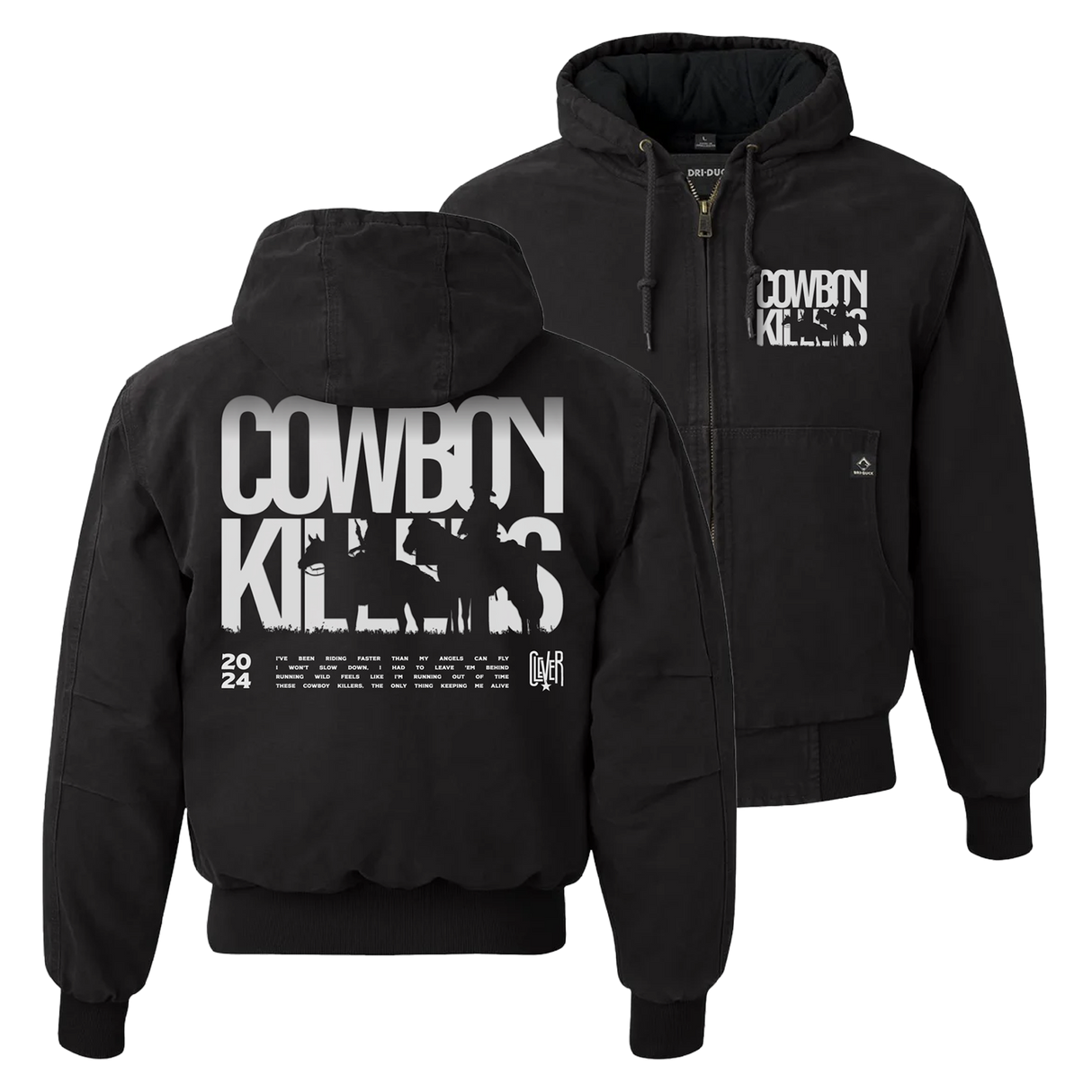 Clever - Cowboy Killers Hooded Jacket