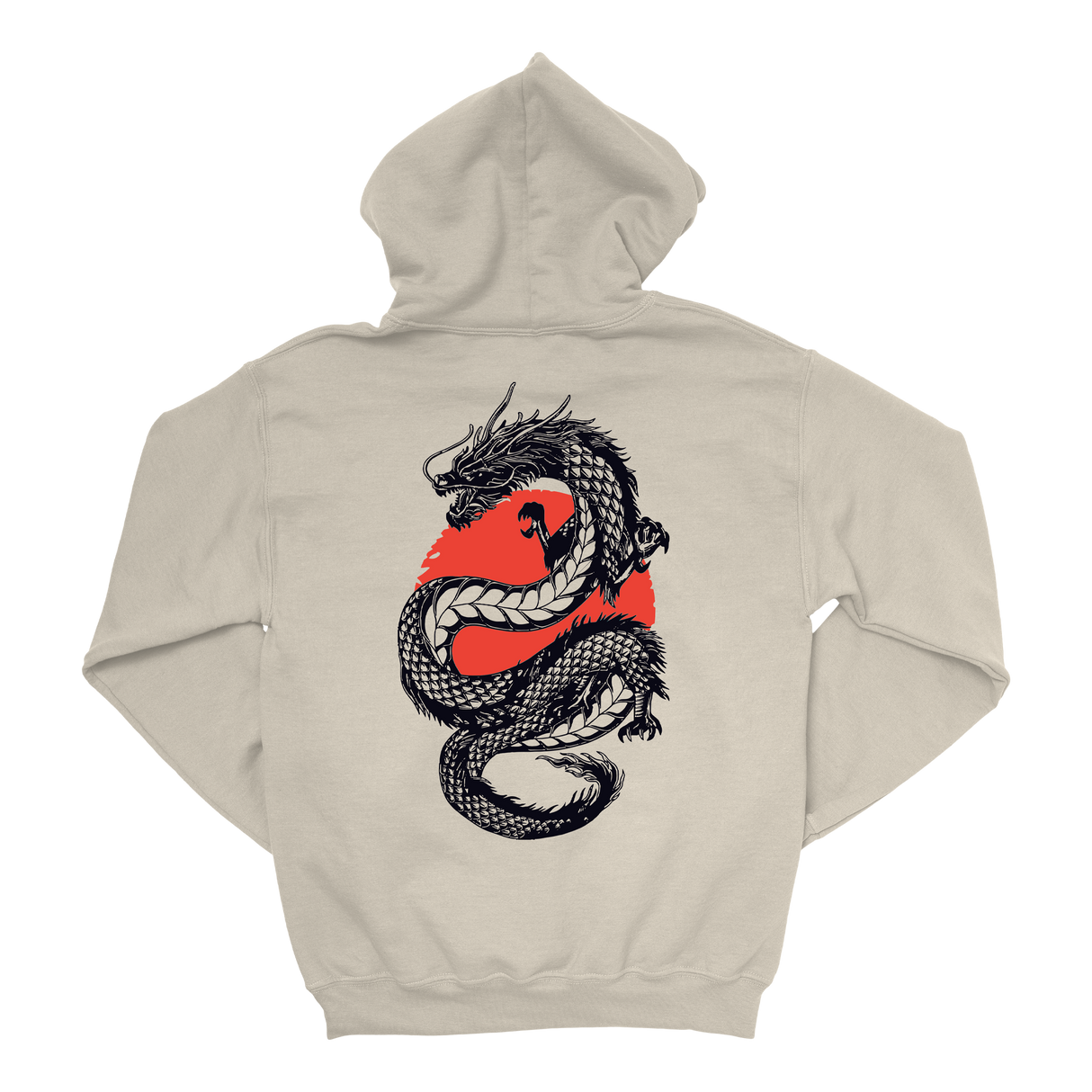 College Burnout - Dragon Sun Hoodie
