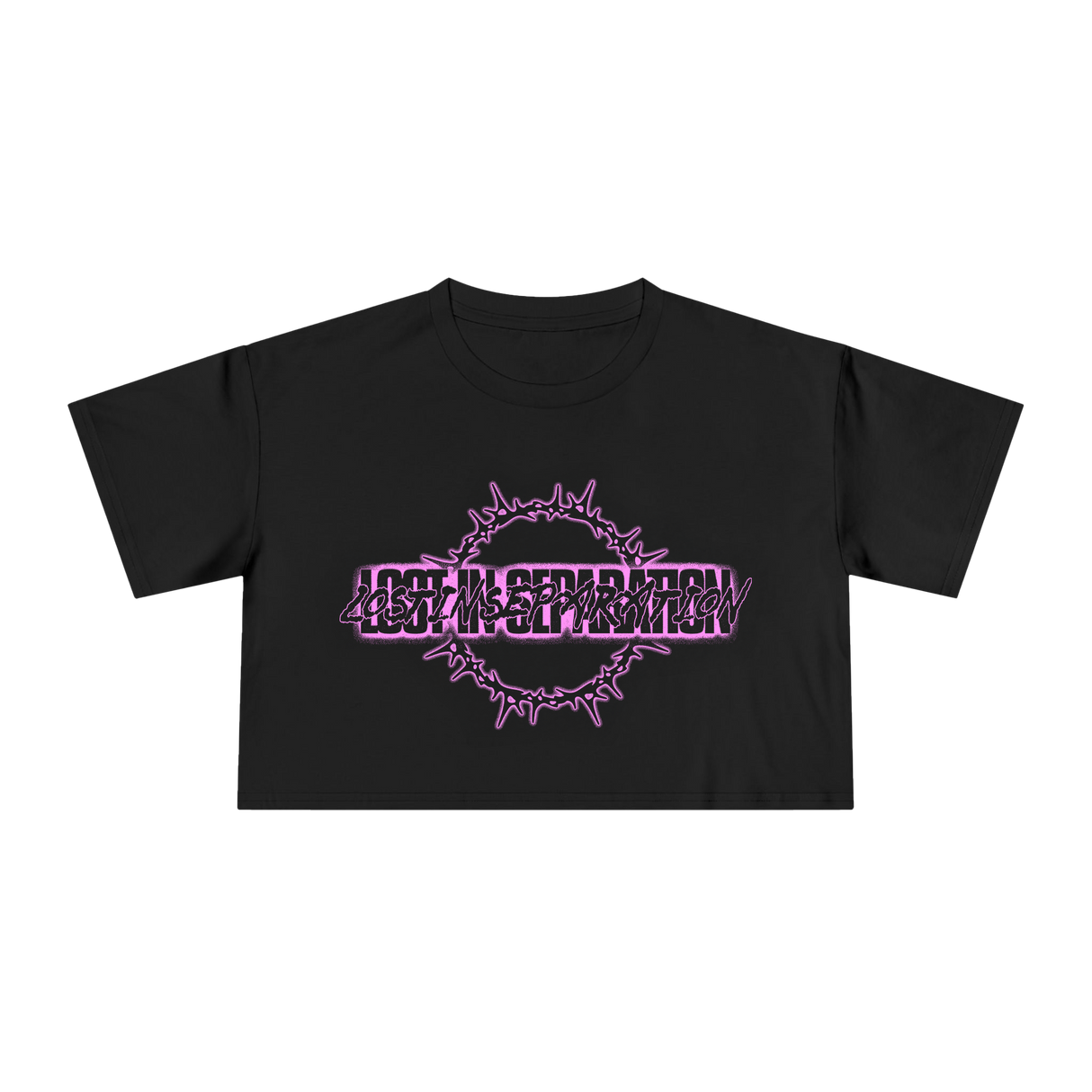 Lost in Separation - Logo Crop Top