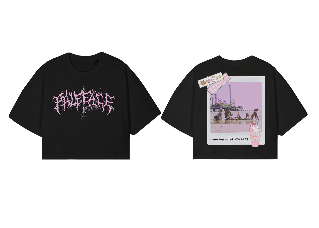 Paleface Swiss - Polaroid Crop Top