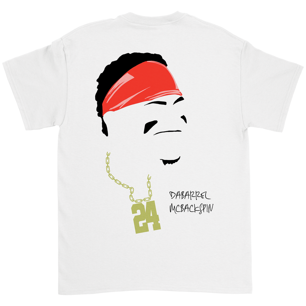 Dakota McFadden - DaBarrel McBackspin T-Shirt - White