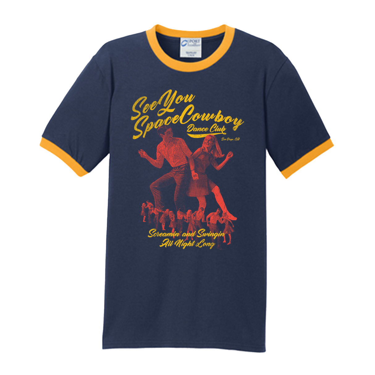 SeeYouSpaceCowboy - Dance Club Ringer T-Shirt