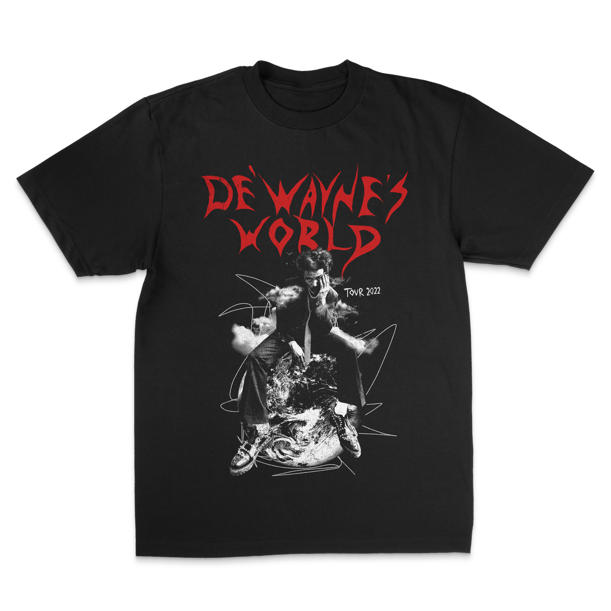 DE'WAYNE | DIE OUT HERE TOUR SHORT SLEEVE TEE