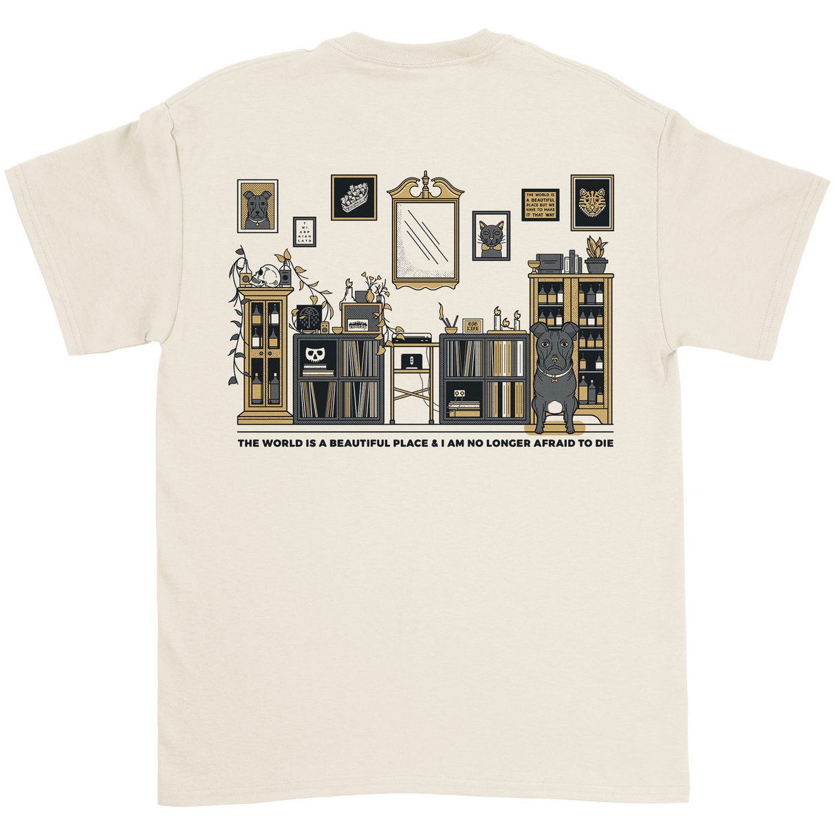 TWIABP - Dog T-Shirt - Natural