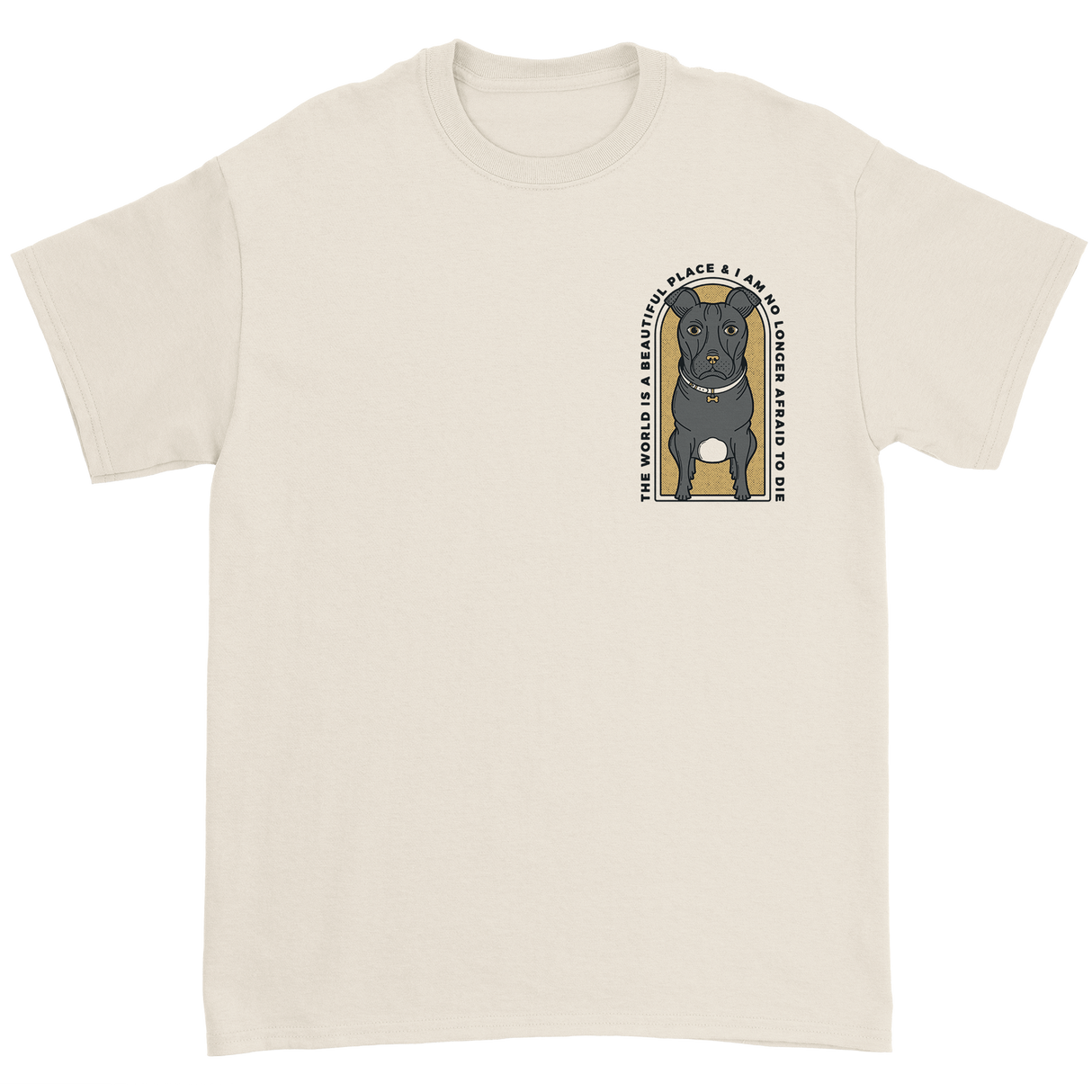 TWIABP - Dog T-Shirt - Natural