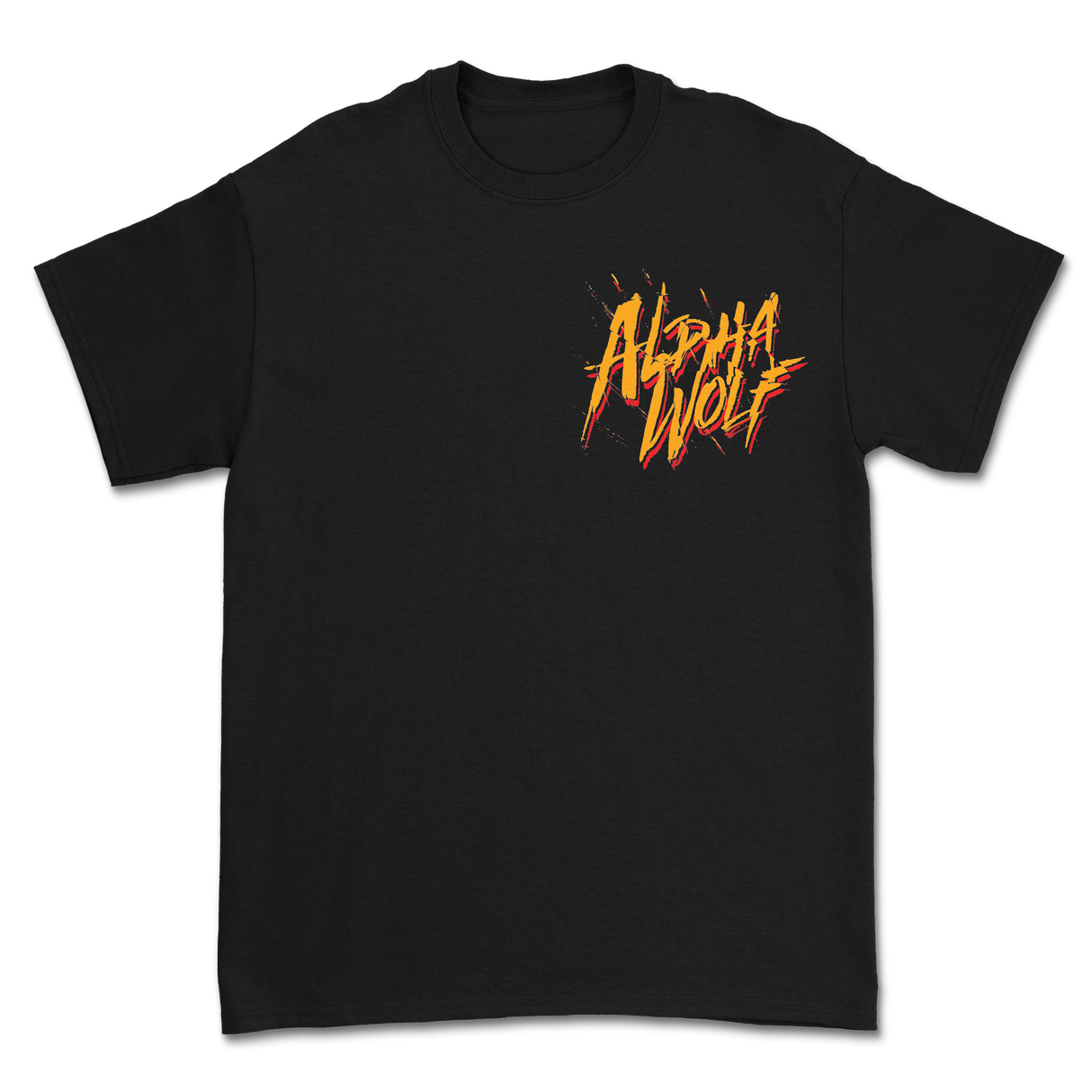 Alpha Wolf - Steel T-Shirt