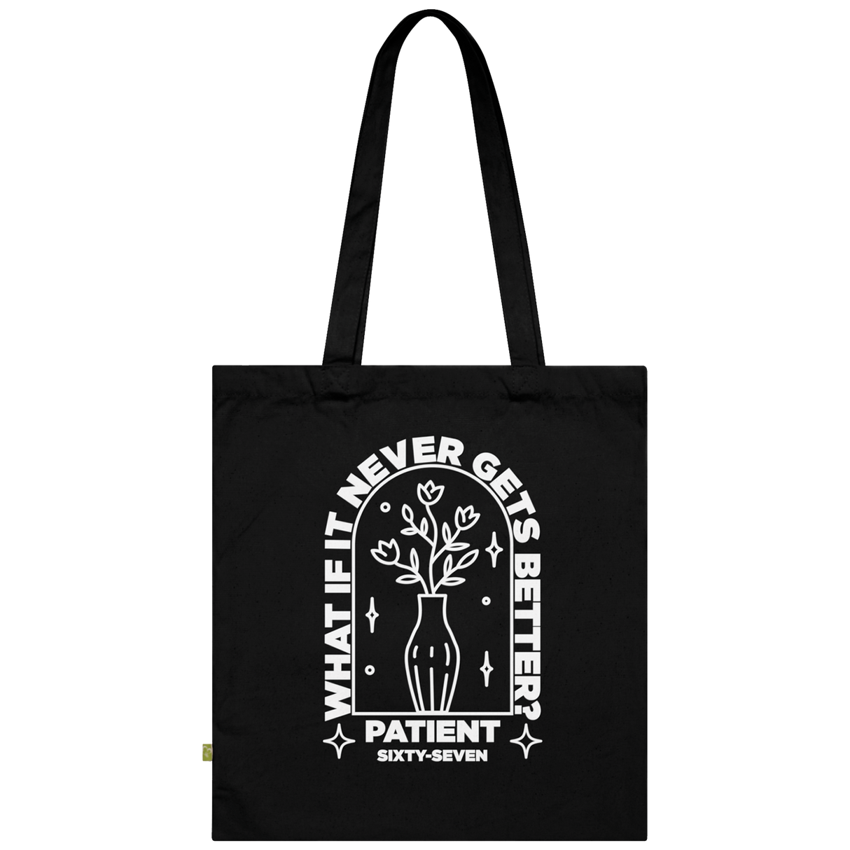 Patient Sixty-Seven - Flower Organic Cotton Tote