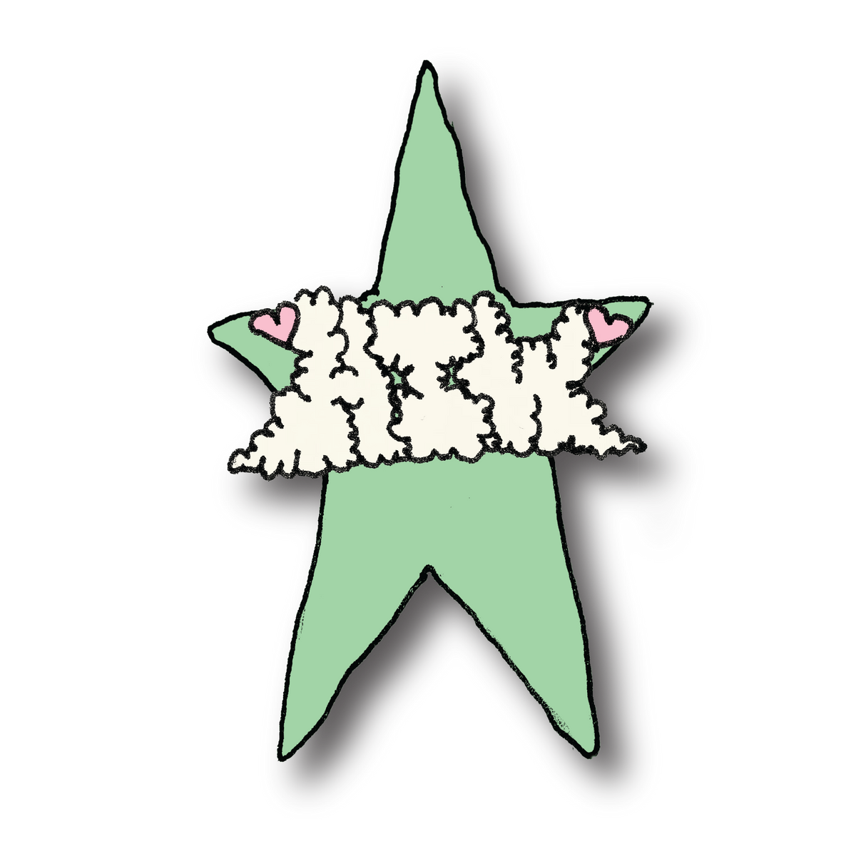 Home Is Where - Star Sticker